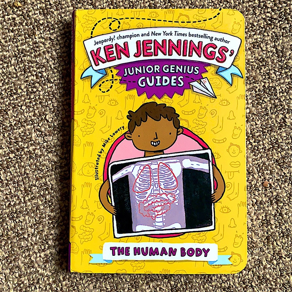 NWT Ken Jennings Junior genius guys the human body